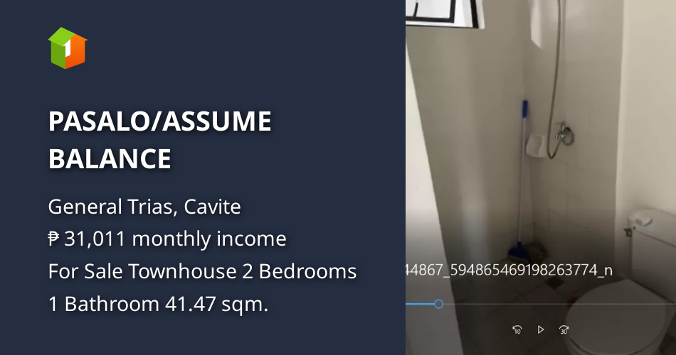 PASALO/ASSUME BALANCE [House and Lot 🏘️] (July 2023) in General Trias