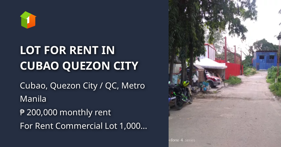 LOT FOR RENT IN CUBAO QUEZON CITY [Lot 🚜] (December 2023) in Cubao, Quezon City / QC, Metro