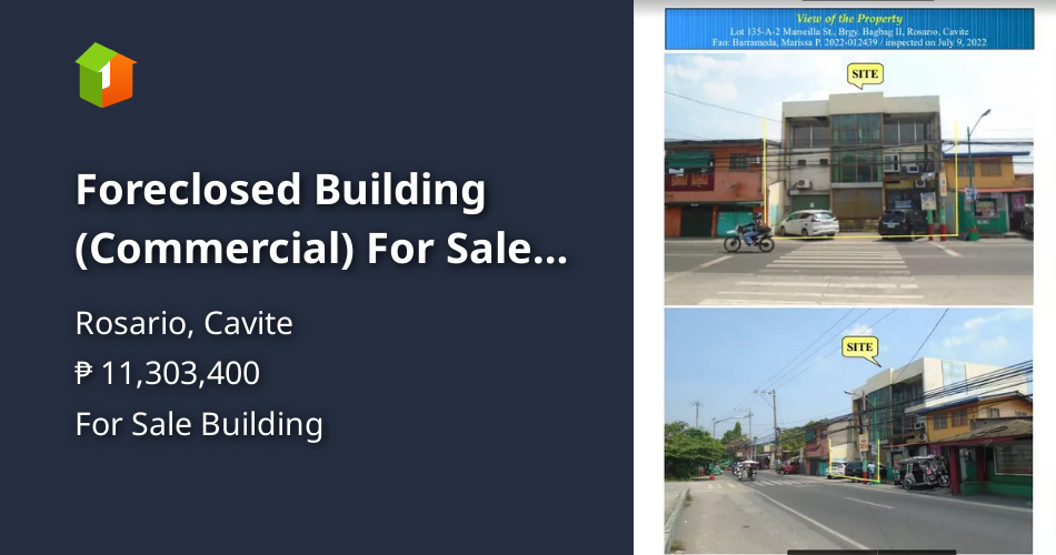 Foreclosed Building For Sale Rosario, Cavite Remata