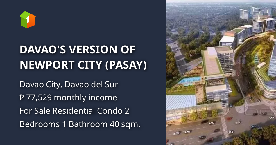 DAVAO'S VERSION OF NEWPORT CITY (PASAY) [Condo 🏙️] (May 2023) in Davao