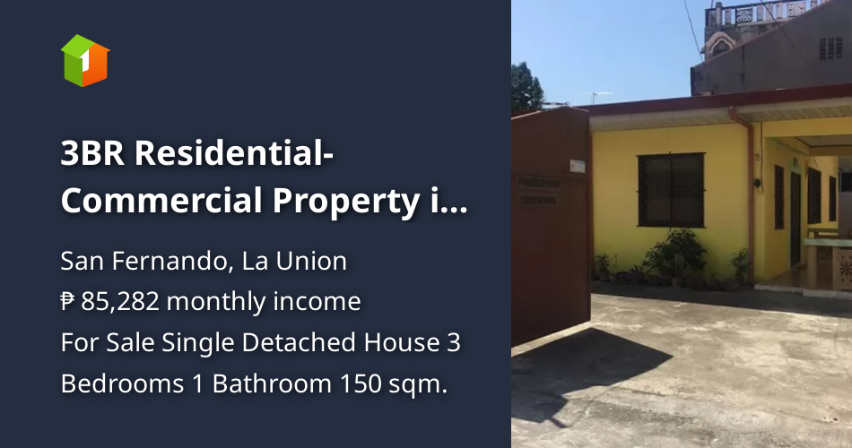 3BR Property in San Fernando La Union [House and