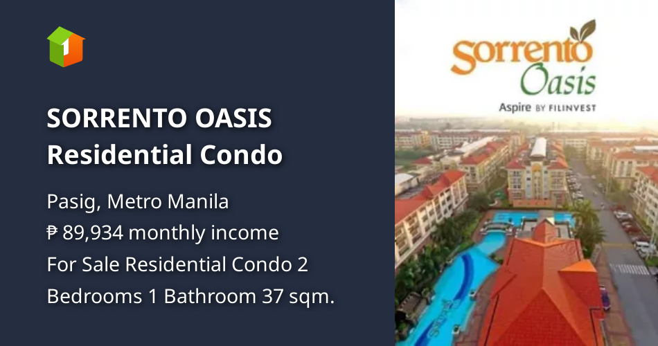 SORRENTO OASIS Residential Condo [Condo 🏙️] (November 2022) in Pasig