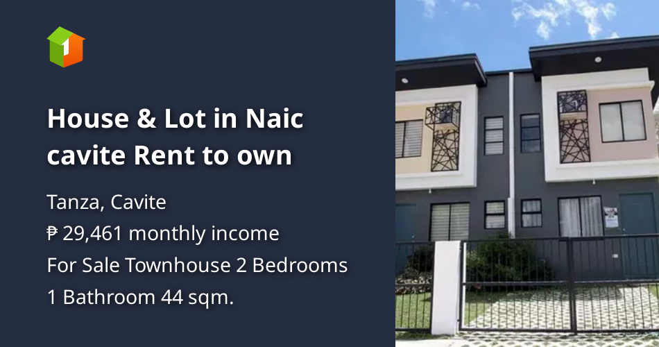 House & Lot in Naic cavite Rent to own [House and Lot 🏘️] (January 2023