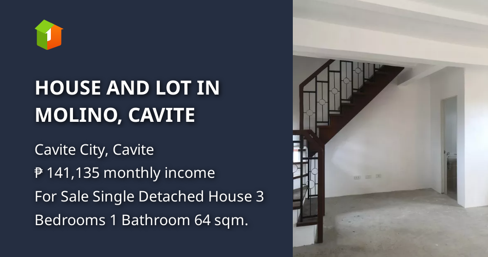 HOUSE AND LOT IN MOLINO, CAVITE [House and Lot 🏘️] (December 2021) in