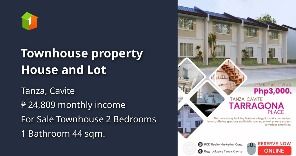 Townhouse property House and Lot [Houses and Lots 🏘️] (October 2024) in