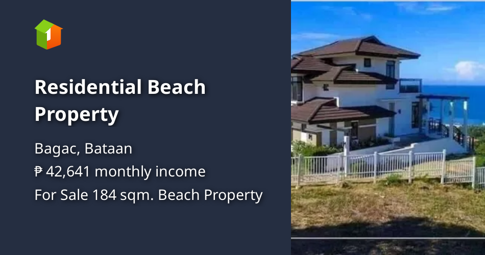 Residential Beach Property [Beach Property 🏖️] (September 2024) in