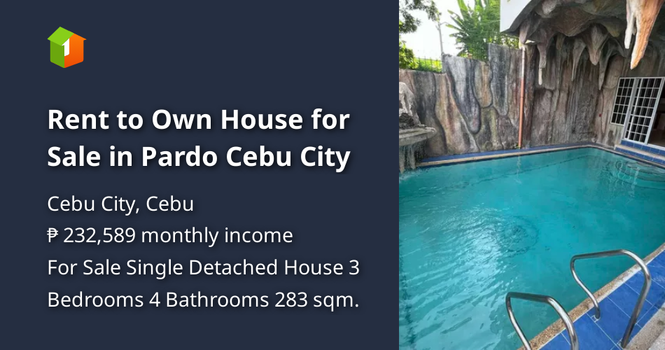 Rent to Own House for Sale in Pardo Cebu City [House and Lot 🏘️