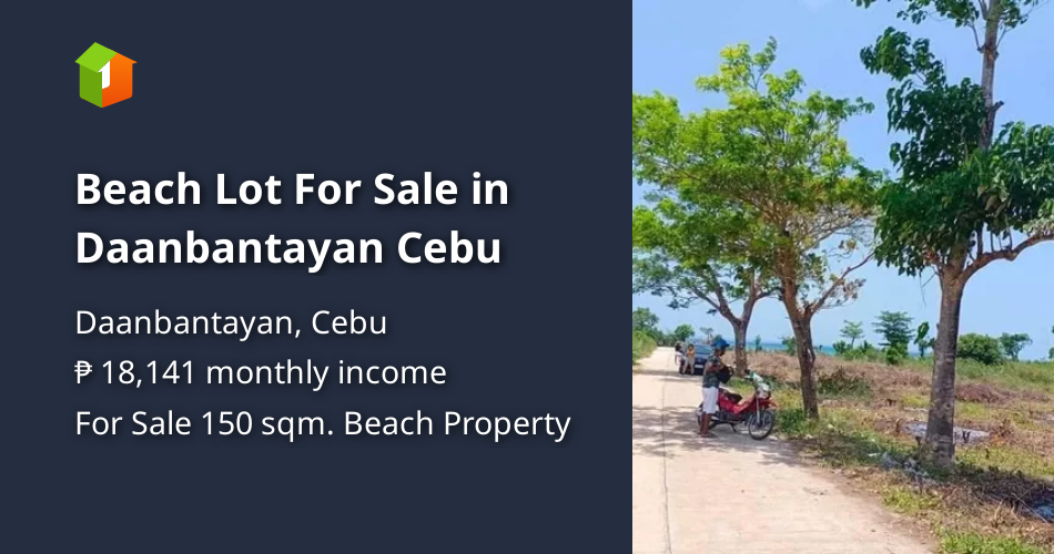 Beach Lot For Sale in Daanbantayan Cebu [Beach Property 🏖️] (June 2022