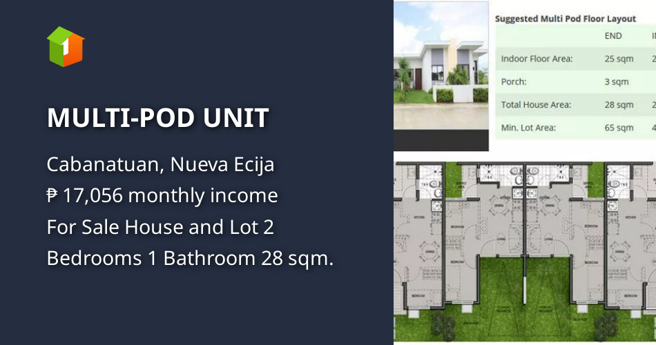 MULTIPOD UNIT [Houses and Lots 🏘️] (August 2024) in Cabanatuan, Nueva