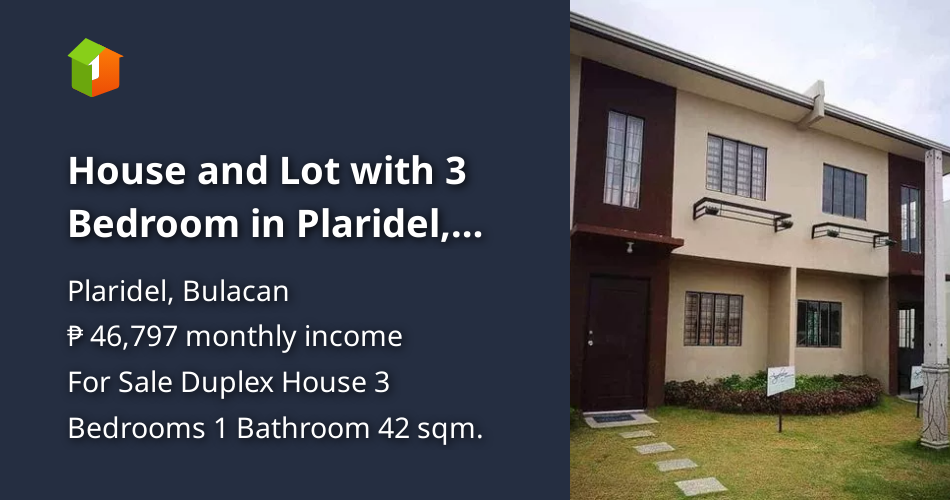 House and Lot with 3 Bedroom in Plaridel, Bulacan [House and Lot 🏘️