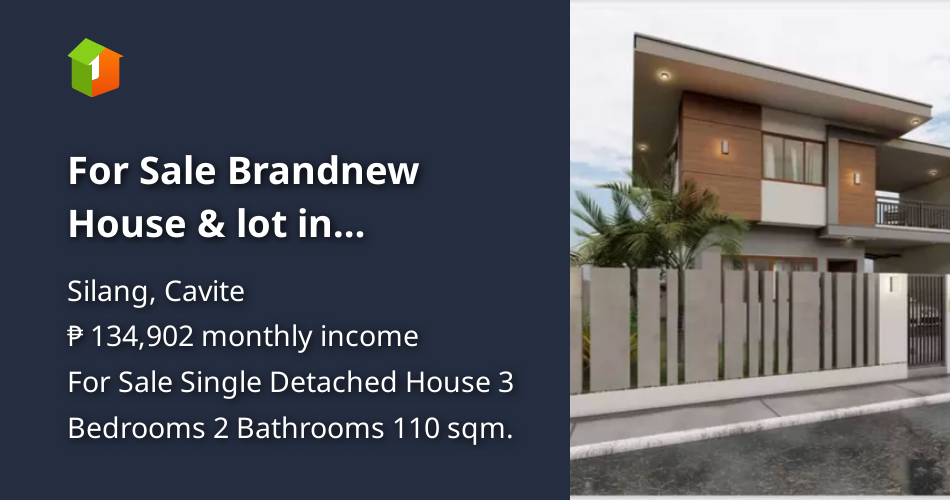 For Sale Brandnew House & lot in Metrogate Silang [House and Lot 🏘️