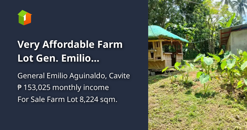 Very Affordable Farm Lot Gen. Emilio Aguinaldo Bailen Cavite [Lot 🚜] (July 2024) in General
