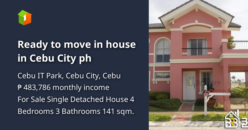 Ready to move in house in Cebu City ph [Houses and Lots 🏘️] (February ...