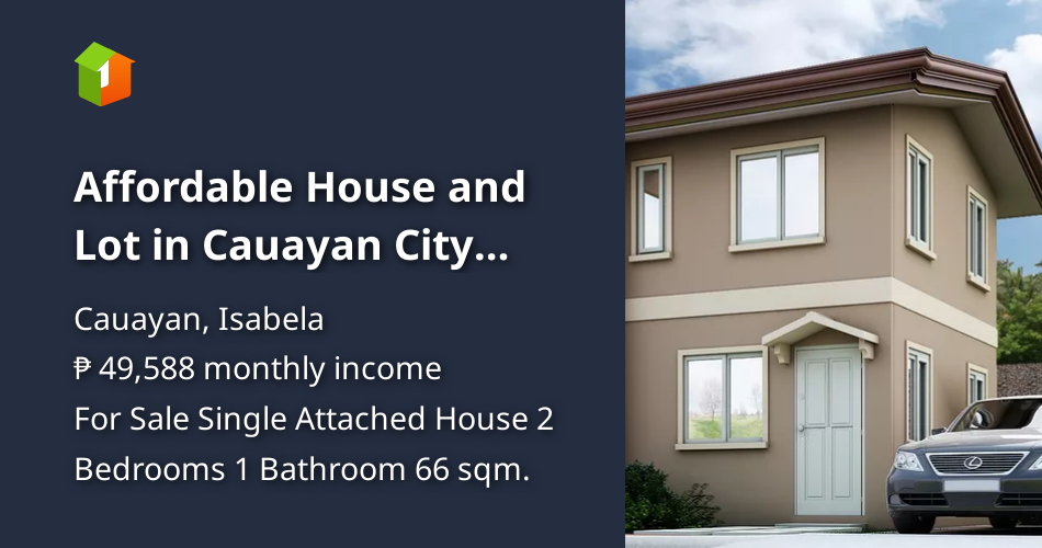 Affordable House and Lot in Cauayan City Isabela [House and Lot 🏘️