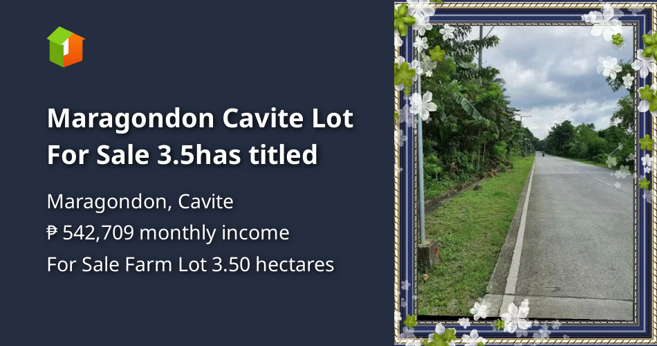 Maragondon Cavite Lot For Sale 3.5has titled [Lot 🚜] (January 2021) in