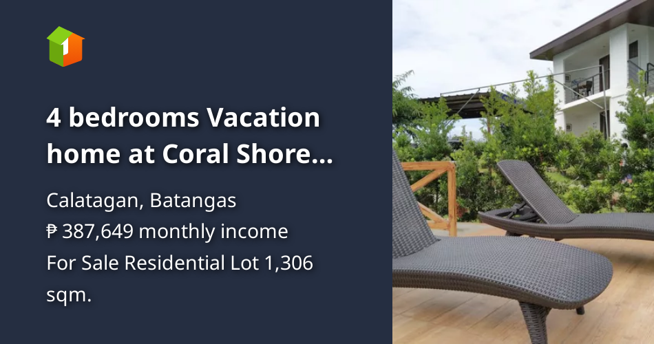 4 bedrooms Vacation home at Coral Shore Calatagan with Swimming Pool ...