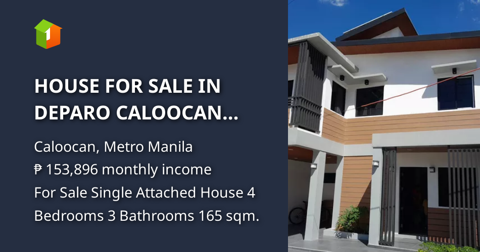 HOUSE FOR SALE IN DEPARO CALOOCAN CITY Deparo Executive Villas [House