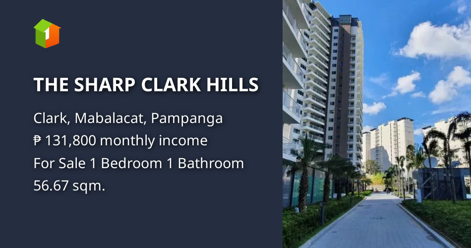 THE SHARP CLARK HILLS [Condos 🏙️] (May 2022) in Clark, Mabalacat