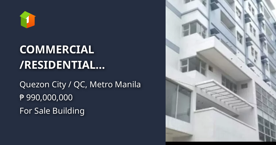 COMMERCIAL /RESIDENTIAL BUILDING Property 🏭] (June 2022) in