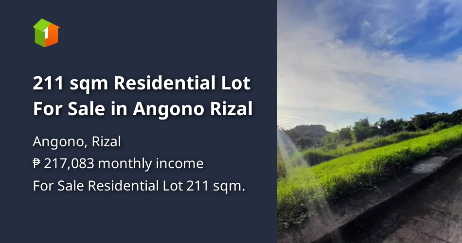 211 sqm Residential Lot For Sale in Angono Rizal [Lot 🚜] (November 2023