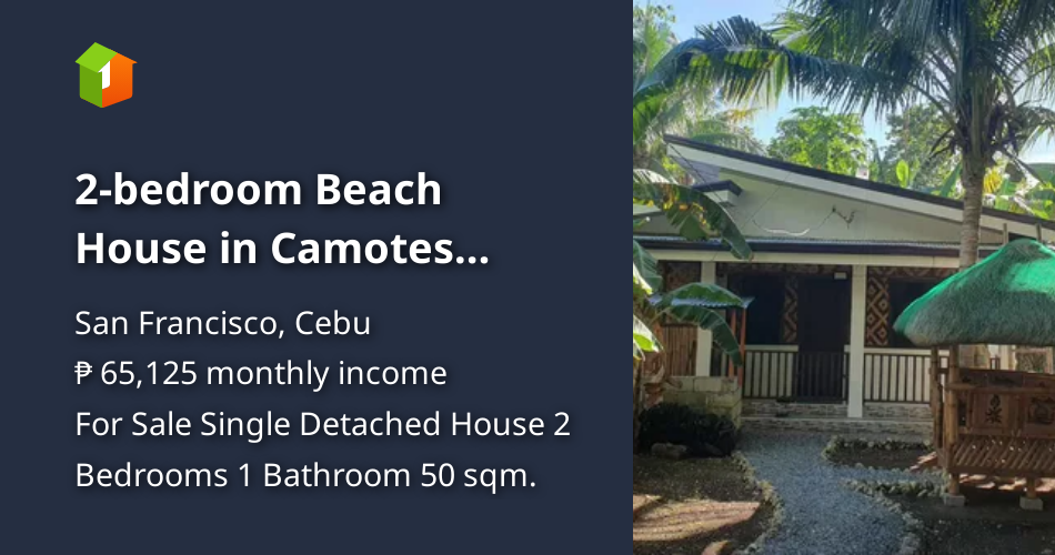 2bedroom Beach House in Camotes Islands, Cebu [House and Lot 🏘️