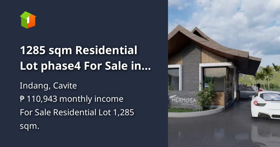 1285 sqm Residential Lot phase4 For Sale in Indang Cavite [Lot 🚜] (July