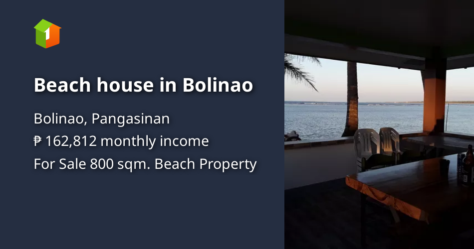 Beach house [Beach Properties 🏖️] (September 2024) in Bolinao