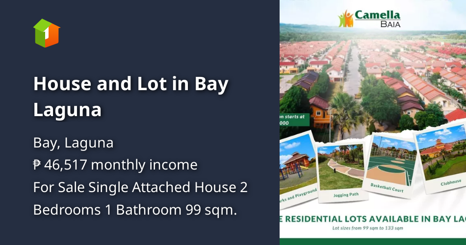 House and Lot in Bay Laguna [House and Lot 🏘️] (April 2023) in Bay, Laguna for sale
