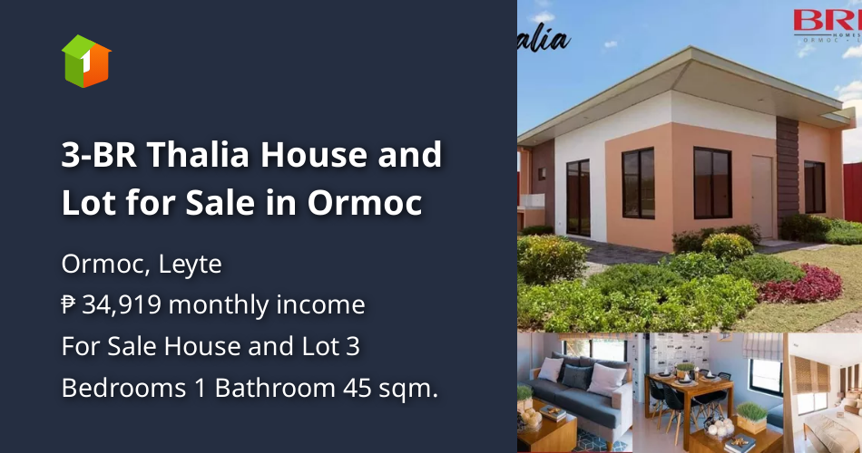3BR Thalia House and Lot for Sale in Ormoc [House and Lot 🏘️] (August