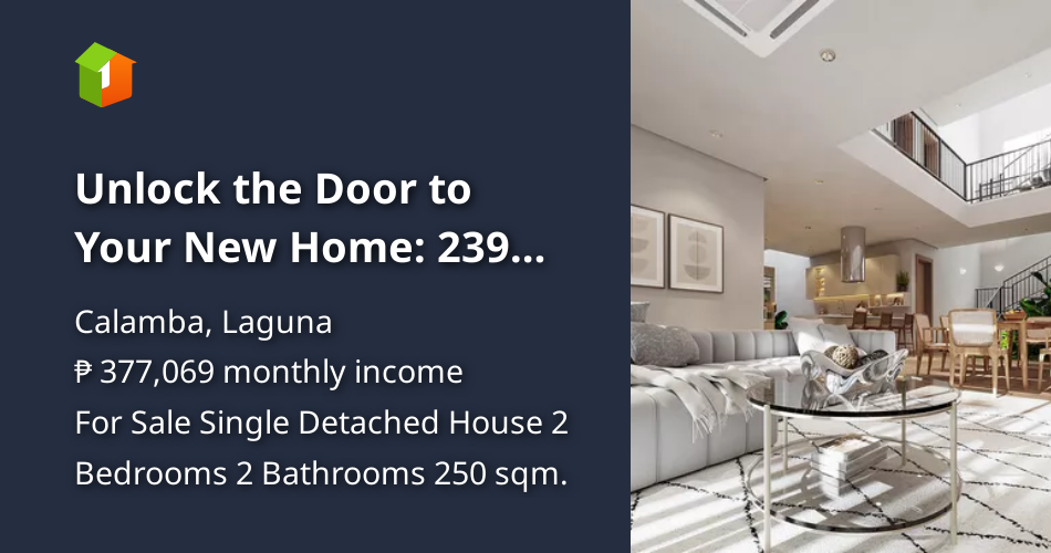 Unlock the Door to Your New Home: 239 sqm Ivy Houses in Vie at Southern ...