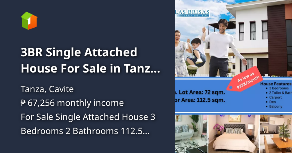 3BR Single Attached House For Sale in Tanza Cavite [House and Lot 🏘️