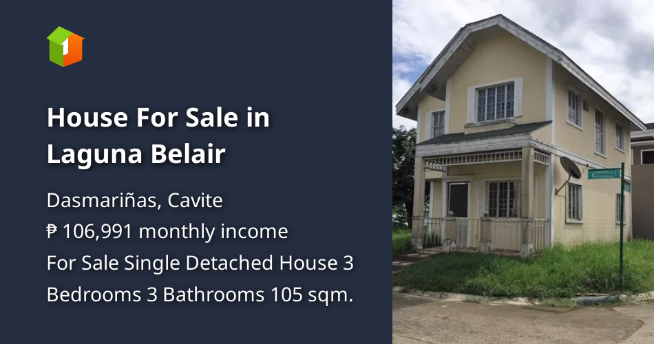House For Sale in Laguna Belair [House and Lot 🏘️] (May 2023) in