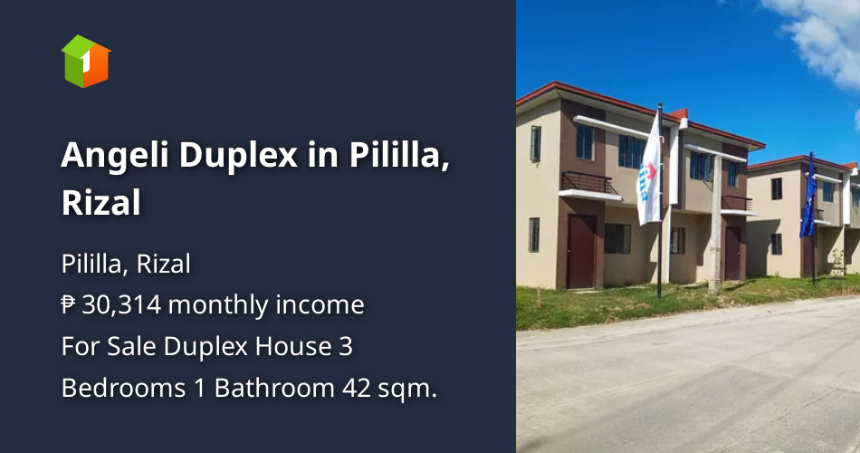 Angeli Duplex in Pililla, Rizal [House and Lot 🏘️] (May 2023) in