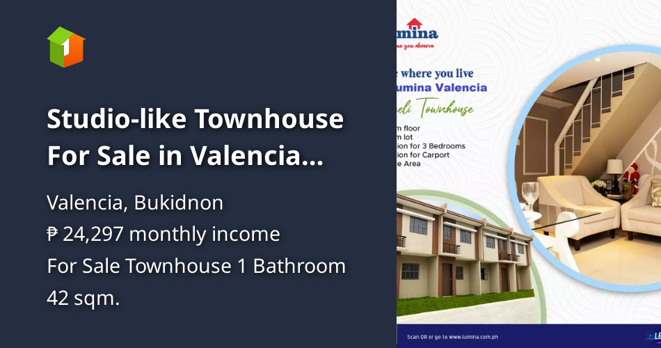 Studiolike Townhouse For Sale in Valencia Bukidnon [House and Lot 🏘️