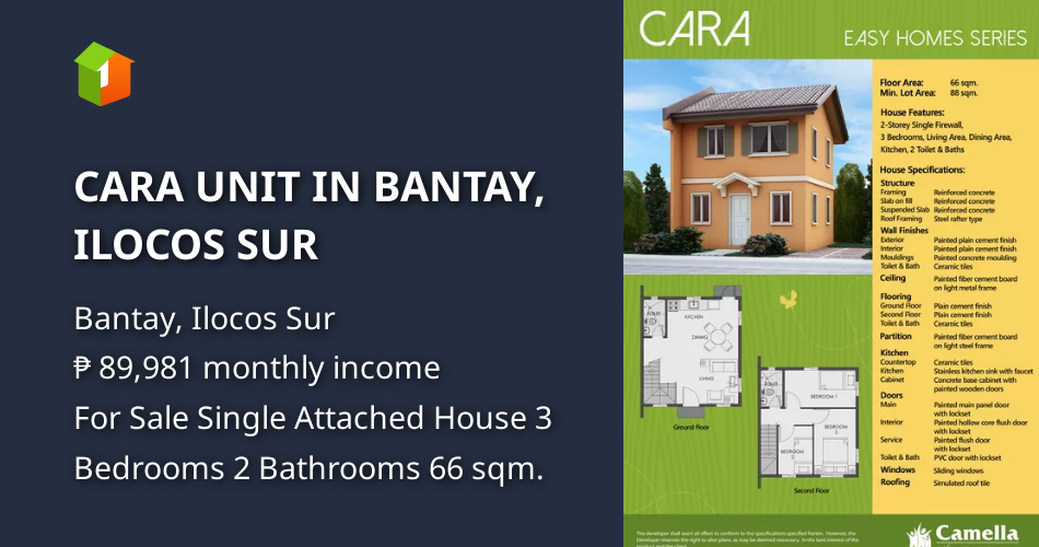 CARA UNIT IN BANTAY, ILOCOS SUR [House and Lot 🏘️] (October 2023) in
