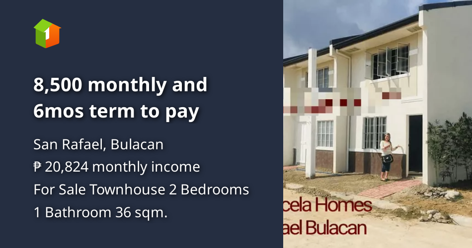 Promo lowDownPayment for only 3kPlus lang. [House and Lot 🏘️] (July 2022) in San Rafael, Bulacan