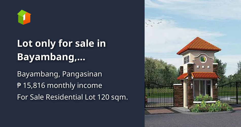 Lot only for sale in Bayambang, Pangasinan [Lot 🚜] (January 2023) in