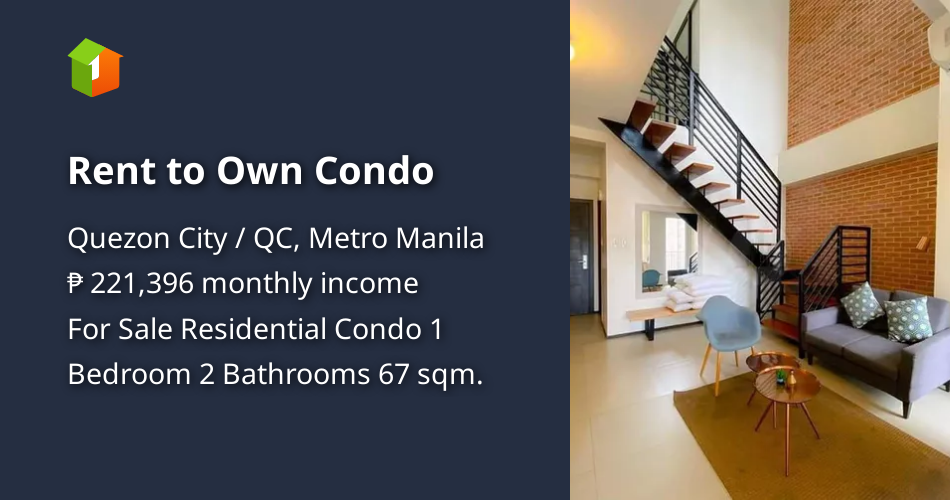 Rent to Own Condo [Condo 🏙️] (January 2022) in Quezon City / QC, Metro