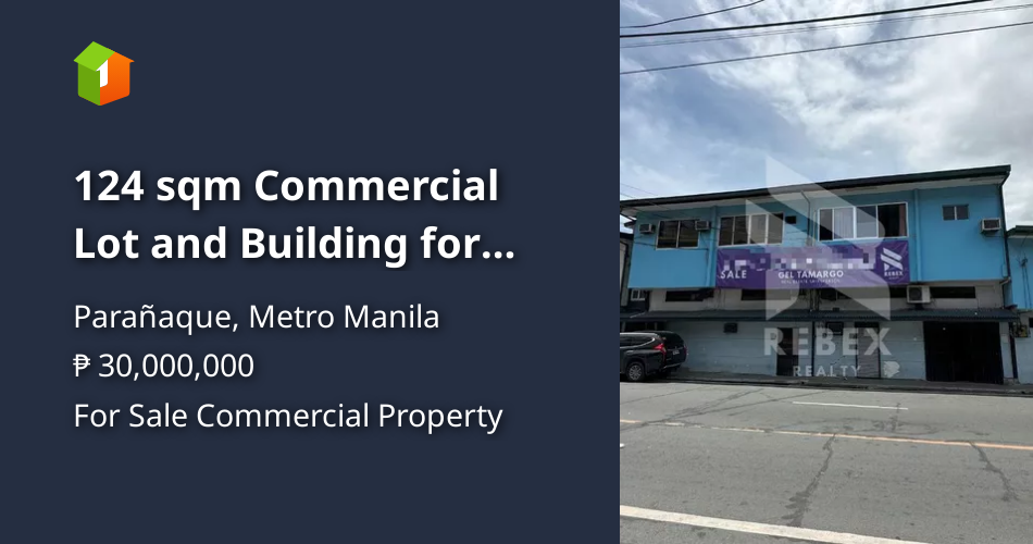 Commercial Lot and Building for Sale Airport Road Paranaque near Okada Properties 🏭
