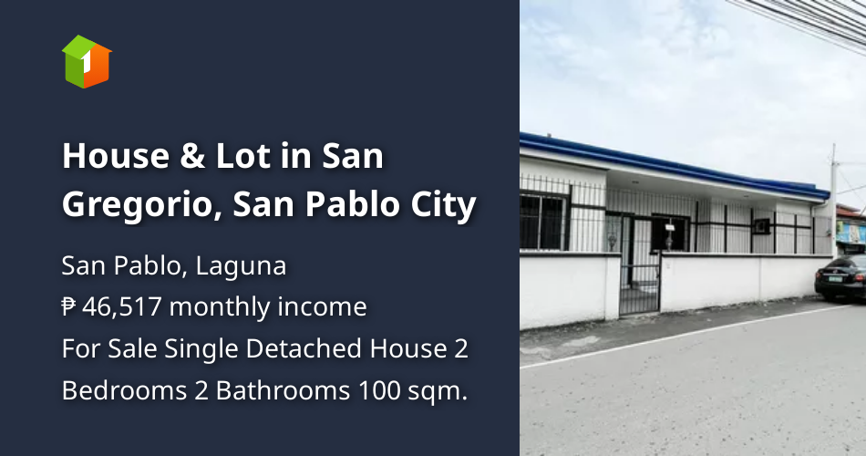 House & Lot in San Gregorio, San Pablo City [House and Lot 🏘️