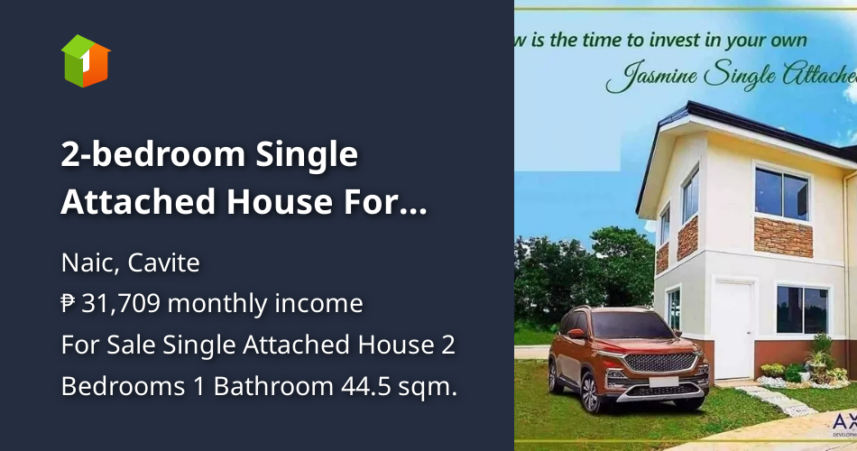 2bedroom Single Attached House For Sale thru PagIBIG in Naic Cavite [House and Lot 🏘️
