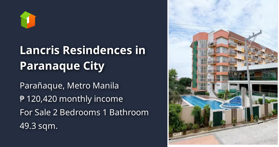 Lancris Resindences in Paranaque City [Condos 🏙️] (August 2020) in ...