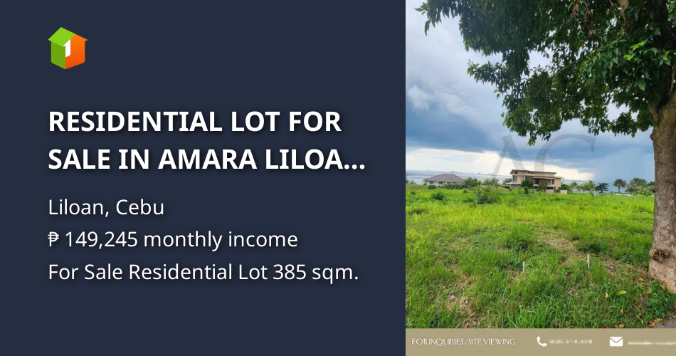 RESIDENTIAL LOT FOR SALE IN AMARA LILOAN CEBU [Lots 🚜] (May 2024) in ...