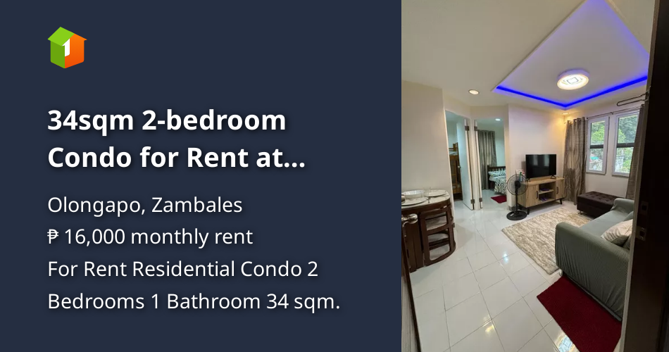 Condo for Rent at Buenavista Homes Old Cabalan Olongapo City [Condo 🏙️