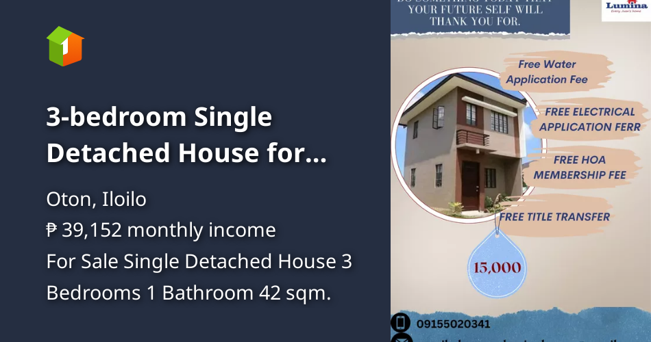 3bedroom Single Detached House for Sale in Oton Iloilo [House and Lot