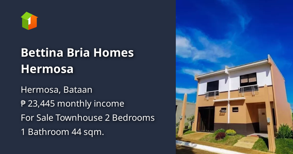 Bettina Bria Homes Hermosa [House and Lot 🏘️] (October 2021) in Hermosa