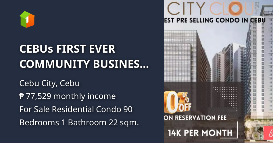 CEBUs FIRST EVER COMMUNITY BUSINESS DISTRICT [Condo 🏙️] (May 2023) in