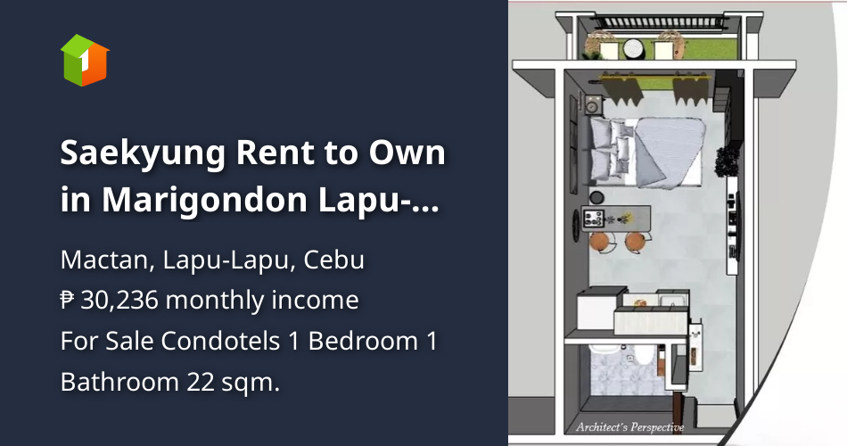 Saekyung Rent to Own in Marigondon LapuLapu City [Condo 🏙️] (October
