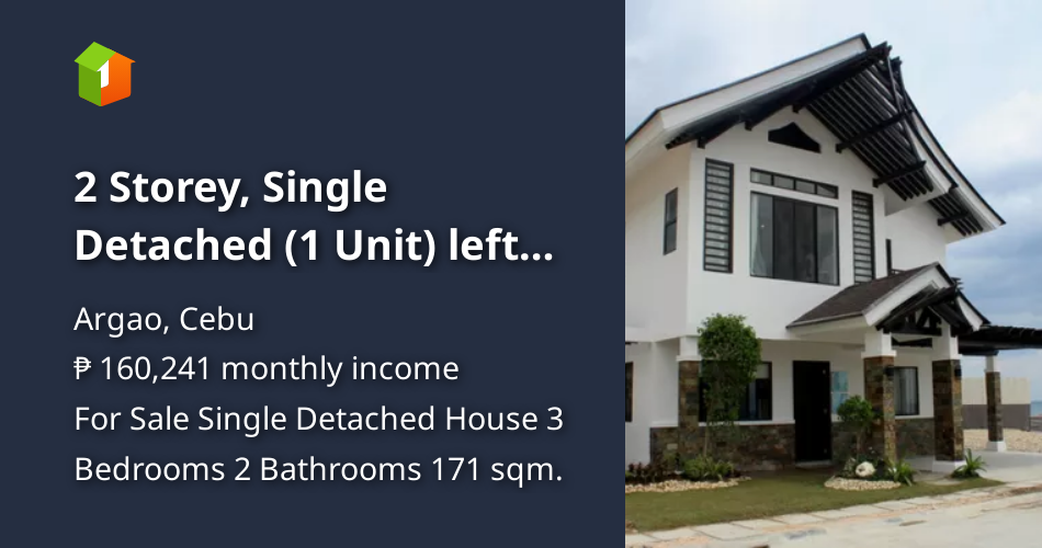 2 Storey, Single Detached (1 Unit) left for sale [House and Lot 🏘️