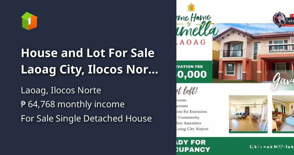 House and Lot For Sale Laoag City, Ilocos Norte CamellaLaoag [House